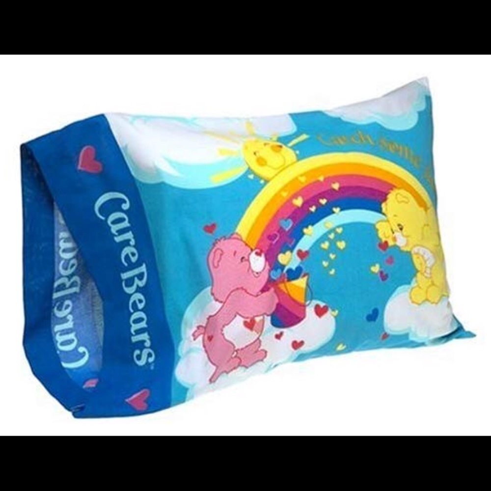 Care Bears Reversible Bedroom Pillow Case Standard